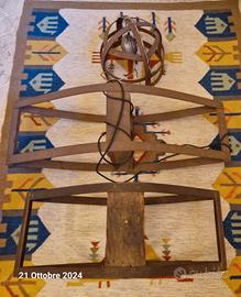 Prete e suora  Scaldino vintage 