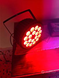 Luci Palcoscenico Discoteca - 18 LED Par DMX512, U