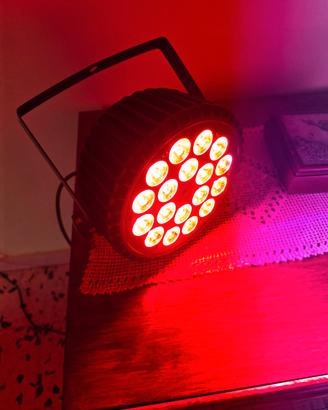 Luci Palcoscenico Discoteca - 18 LED Par DMX512, U