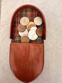 Portamonete The Bridge vintage in pelle