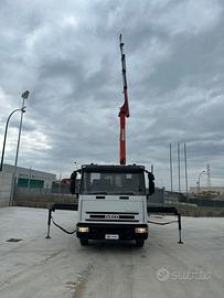 Euro cargo 75 e 15 con gru e ribaltabile