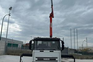 Euro cargo 75 e 15 con gru e ribaltabile