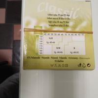 Set di 4 paia di collant nuovi made in Italy. 