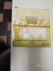 Set di 4 paia di collant nuovi made in Italy. 