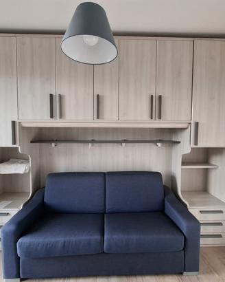 Divano letto armadio ponte