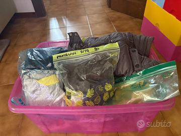 Vestiario autunno/inverno bambino tg 80