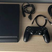 Sony Ps4 Slim Nera 2 Pad 500 GB