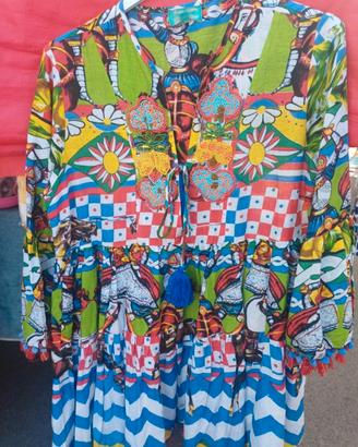 vestito antica sartoria positano taglia unica 