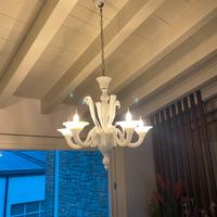 Coppia di lampadari veneziani