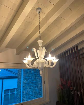 Coppia di lampadari veneziani