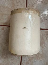 Vaso terracotta smaltato