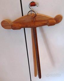 stampelle antiche da collezione  in legno