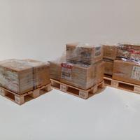 Per camion/rimorchio Tamiya Set 3 bancali pallets