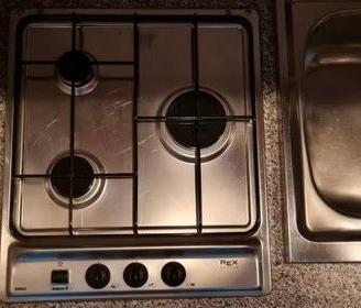 Piano cottura Rex 3 fuochi