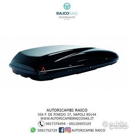 BOX BAULE PORTATUTTO HELIOS 480 NERO METALLIZZATO 