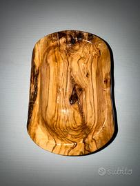 Svuota tasche in legno di ulivo salentino
