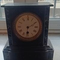 orologio da camino in marmo 
