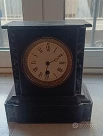 orologio da camino in marmo 