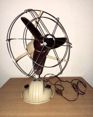 Ventilatore da tavolo vintage Ercole Marelli