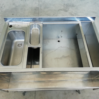 Lavello inox con vasca coibentata
