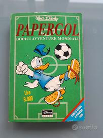 Fumetto Disney Papergol Dodici Avventure Mondiali.