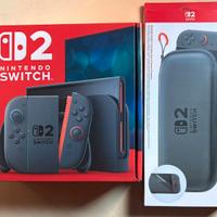 Nintendo switch 2 + custodia rigida