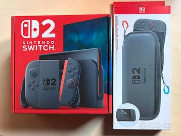 Nintendo switch 2 + custodia rigida