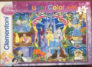 Puzzle 24 maxi pezzi Clementoni Cenerentola 68x48