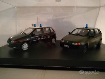 modellino fiat punto 1^ serie P.M. carabinieri