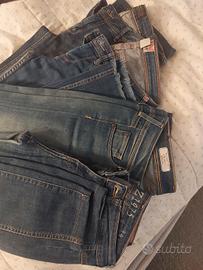 set 4 paia jeans skinny 