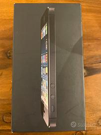 Scatola/Box Apple iPhone 5 32GB Black