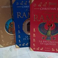 Christian Jacq Il romanzo di Ramses x 3