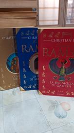 Christian Jacq Il romanzo di Ramses x 3