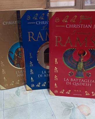 Christian Jacq Il romanzo di Ramses x 3