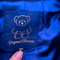 Cappotto elegante blu bimba