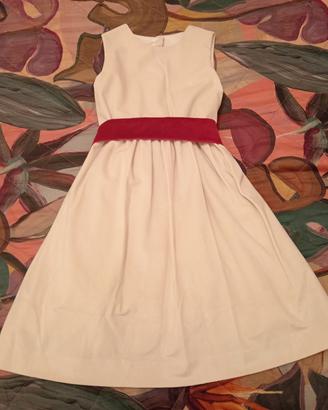 Abito elegante bimba 7/8 anni 