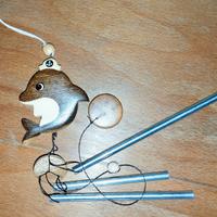 Scacciapensieri con delfino 