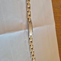 coppia bracciali uomo acciao