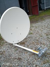 parabola satellitare e router internet 