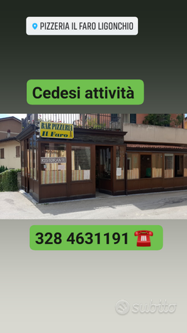 Ristorante pizzeria attività