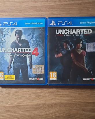 Pack Uncharted PS4 – Uncharted 4 + L'Eredità Perdu