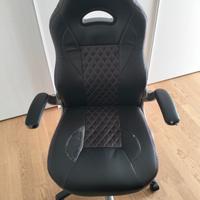 Sedia gaming Idom JYSK nera