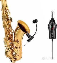 ACEMIC Sistemi microfono wireless per sassofono UH