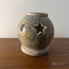 Brucia essenze/olii essenziali in pietra saponaria