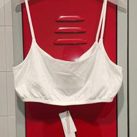 Top bianco 100% microtencel