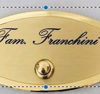 Targa Porta Ingresso 