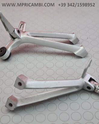 PEDANE PASSEGGERO SUZUKI GSXR 750 2008 2009 600 20