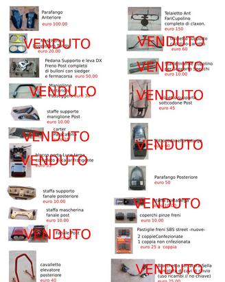 LISTA  PARTI  tutto originale-GSXR1100 del 1988