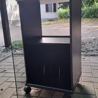 mobile in legno per impianto stereo