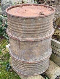 fusto 200 litri seconda guerra mondiale 